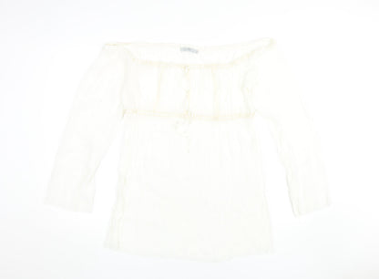 Womens UK Size XL VILA White  Blouse