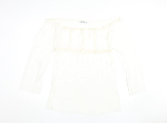 Womens UK Size XL VILA White  Blouse