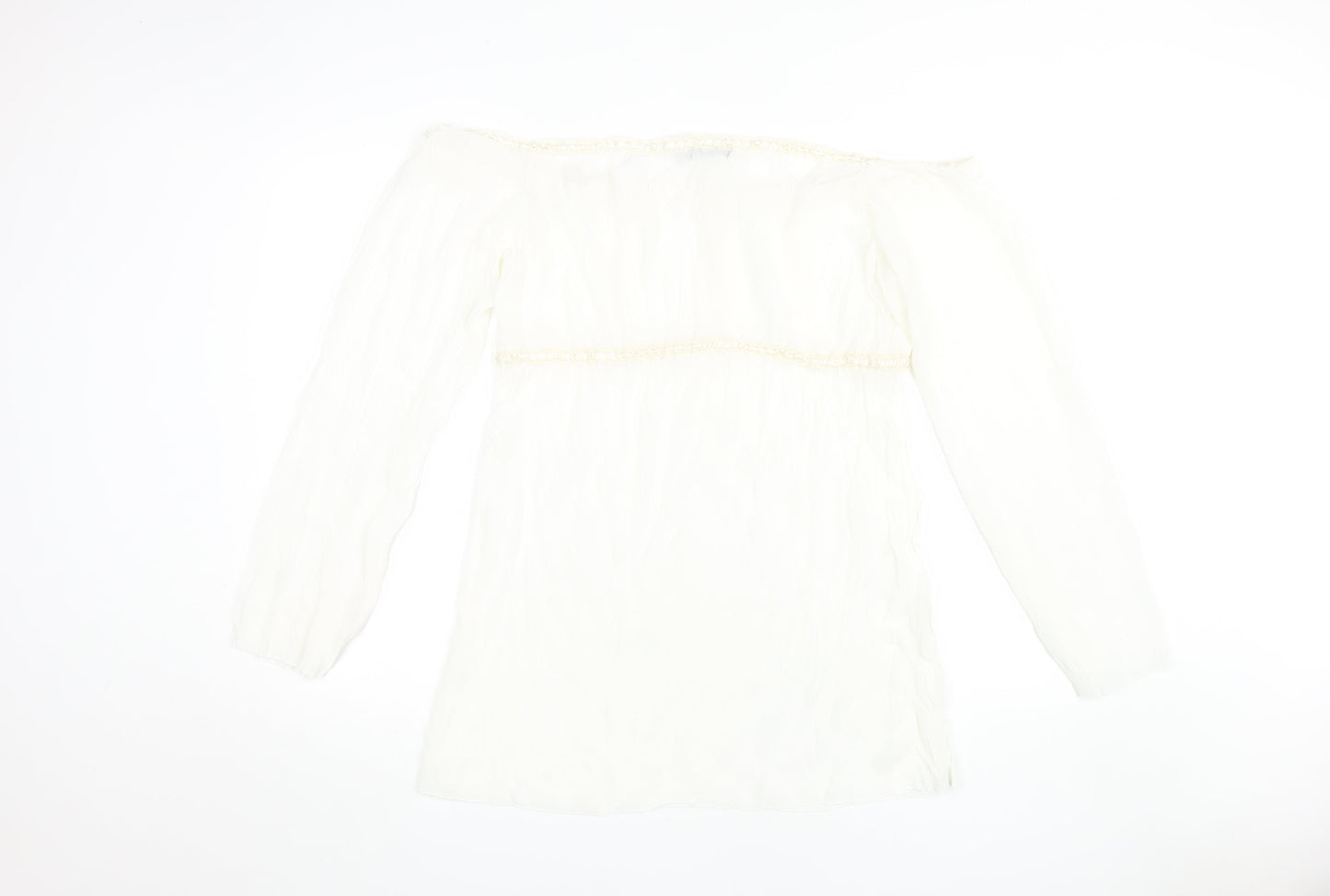 Womens UK Size XL VILA White  Blouse