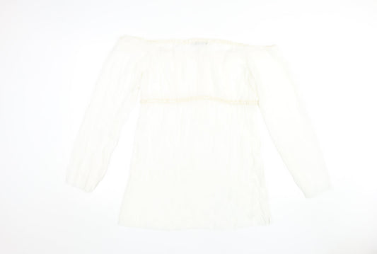 Womens UK Size XL VILA White  Blouse