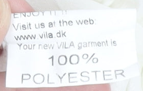 Womens UK Size XL VILA White  Blouse