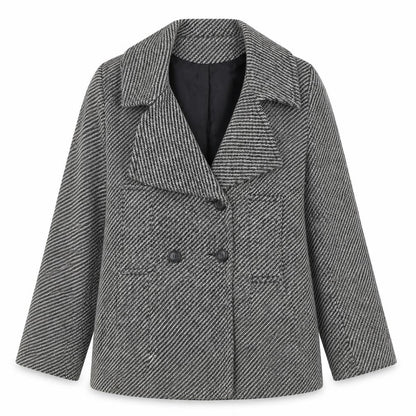 Classics Women's Black Pea Coat Size 14