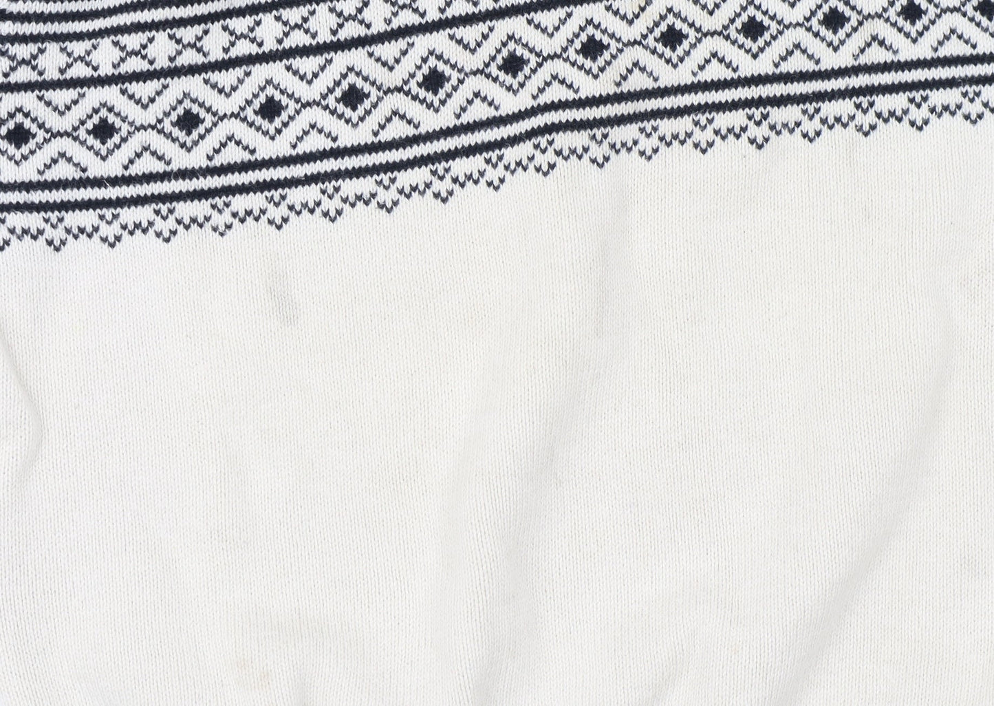Cat & Jack Boys Beige Fair Isle XS Pullover Jumper