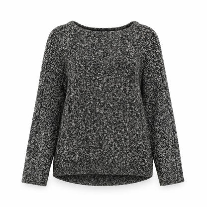 Womens UK Size M Basic Black  Jumper