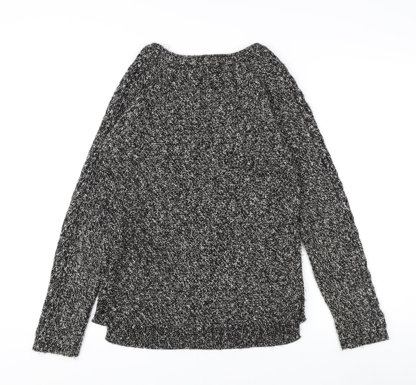 Womens UK Size M Basic Black  Jumper