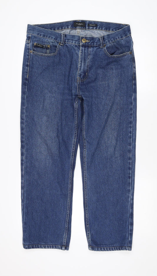 Pierre Cardin Men's Blue Regular Fit Denim Jeans 34S