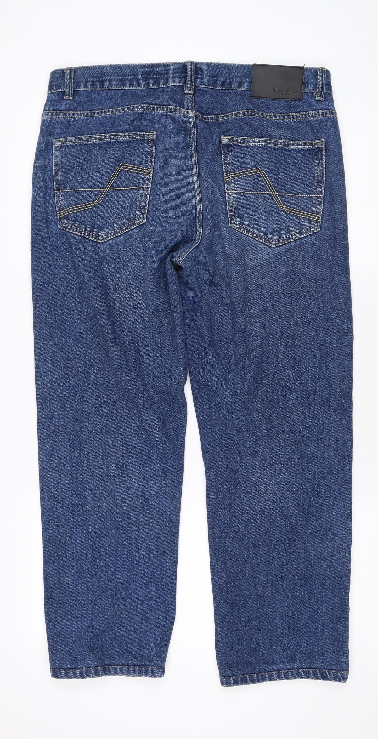 Pierre Cardin Men's Blue Regular Fit Denim Jeans 34S