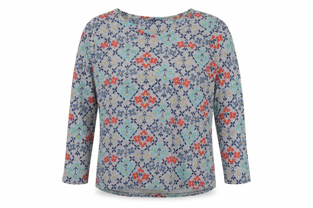 Womens UK Size M Isle Essentials Multicoloured  Blouse