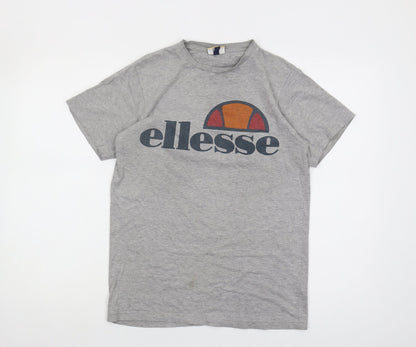 Womens UK Size 6 ellesse Grey  T-Shirt
