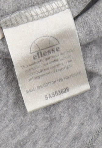 Womens UK Size 6 ellesse Grey  T-Shirt