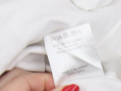 Nicce Men's White Graphic Print T-Shirt - Small