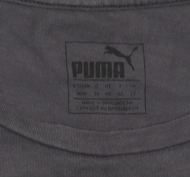 Womens UK Size 10 PUMA Grey  T-Shirt