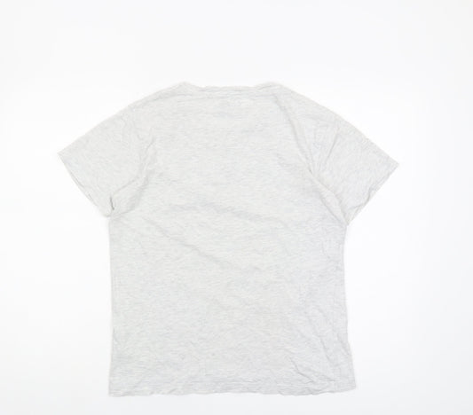 Unisex Adults UK Size M JACK & JONES Grey  T-Shirt