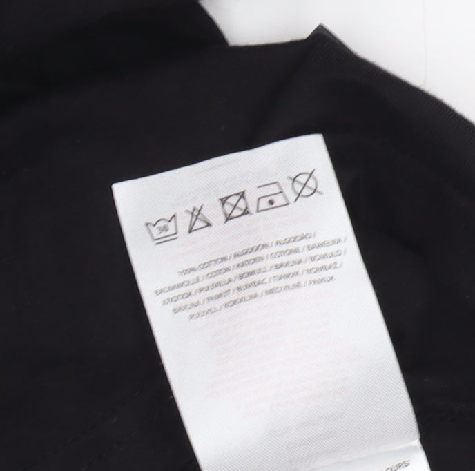 Mens UK Size L Brave Soul Black  T-Shirt