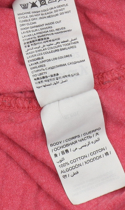 Superdry Men's Red Medium T-Shirt, Logo, Crew Neck