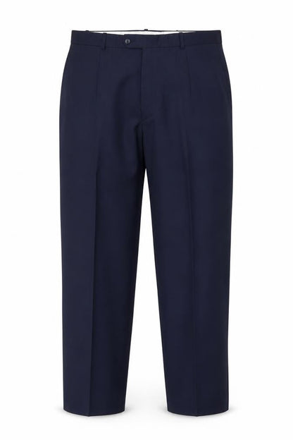 Mens UK Size 40 Brook Taverner  Dress Pants Blue Trousers