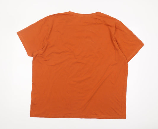 Springfield Men's Orange 2XL Graphic T-Shirt