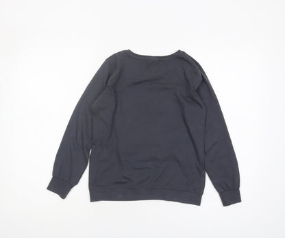 George Boys Black PlayStation Graphic Sweatshirt 10-11 Years