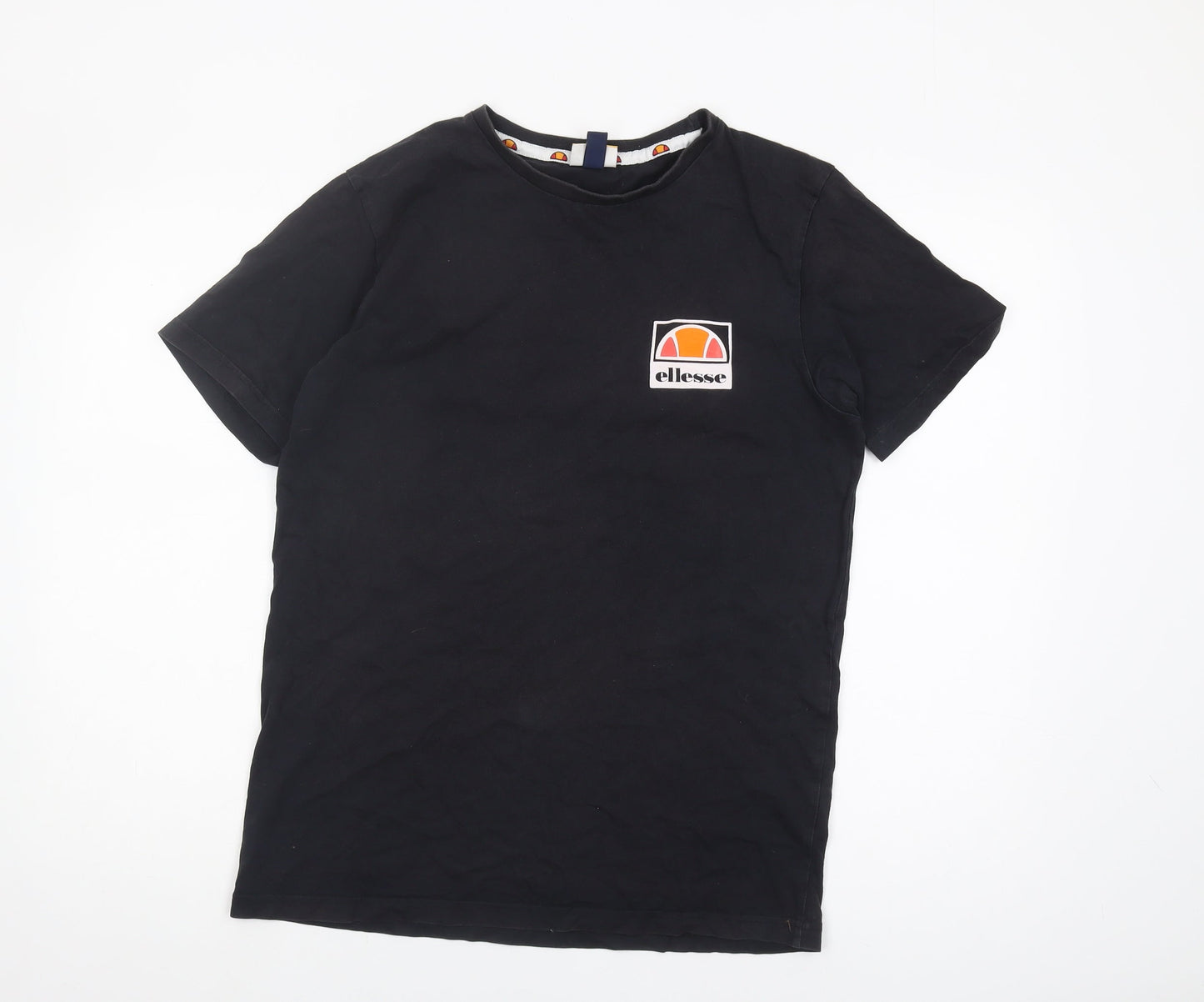 Mens UK Size S ellesse Black  T-Shirt