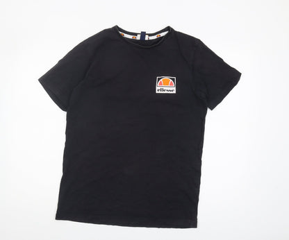 Mens UK Size S ellesse Black  T-Shirt