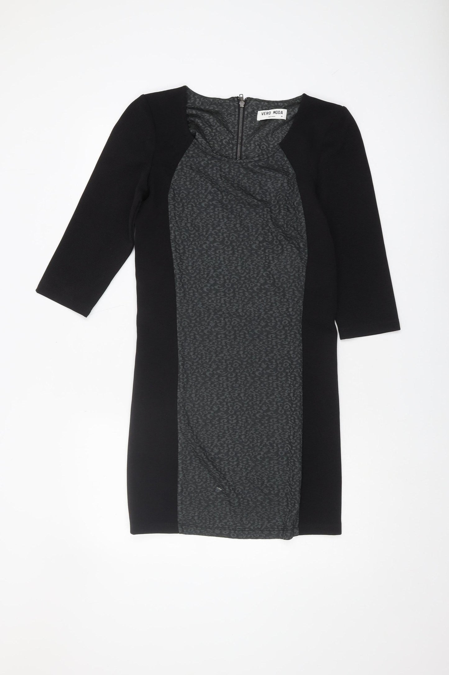 Vero Moda Women's Black Medium Bodycon Dress