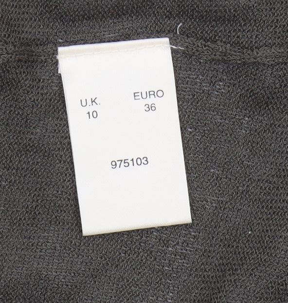 Womens UK Size 10 Alex & Co. Brown Cardigan Jumper