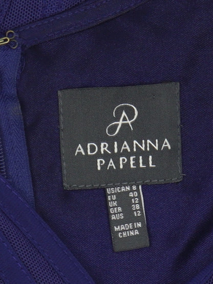 Adrianna Papell Women's Blue Bodycon Dress - Size 12