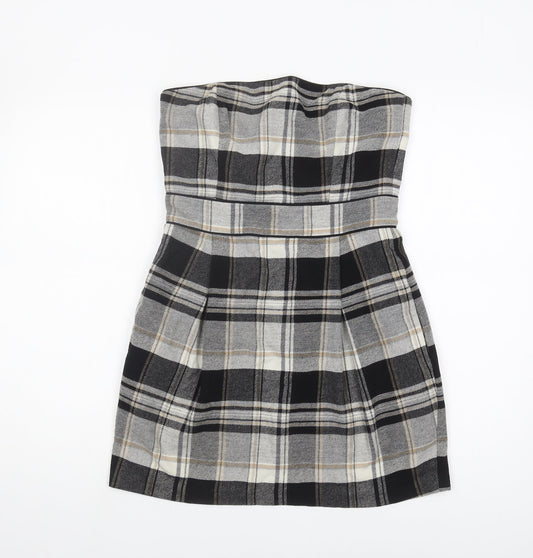 French Connection Women’s Multicoloured Strapless Dress