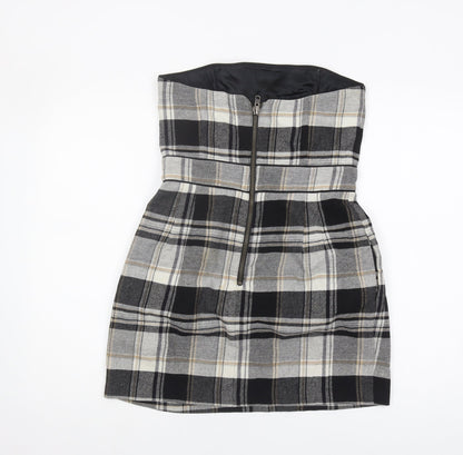 French Connection Women’s Multicoloured Strapless Dress