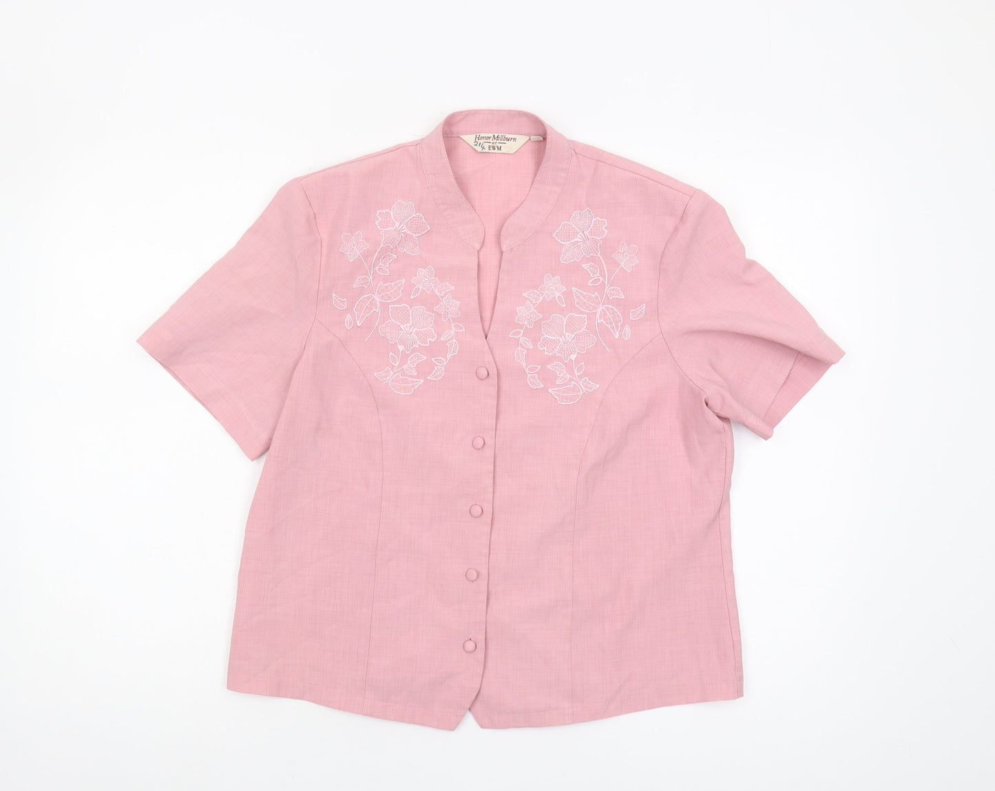 Womens UK Size 12 Honor Millburn Pink  Blouse