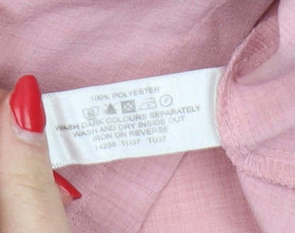 Womens UK Size 12 Honor Millburn Pink  Blouse