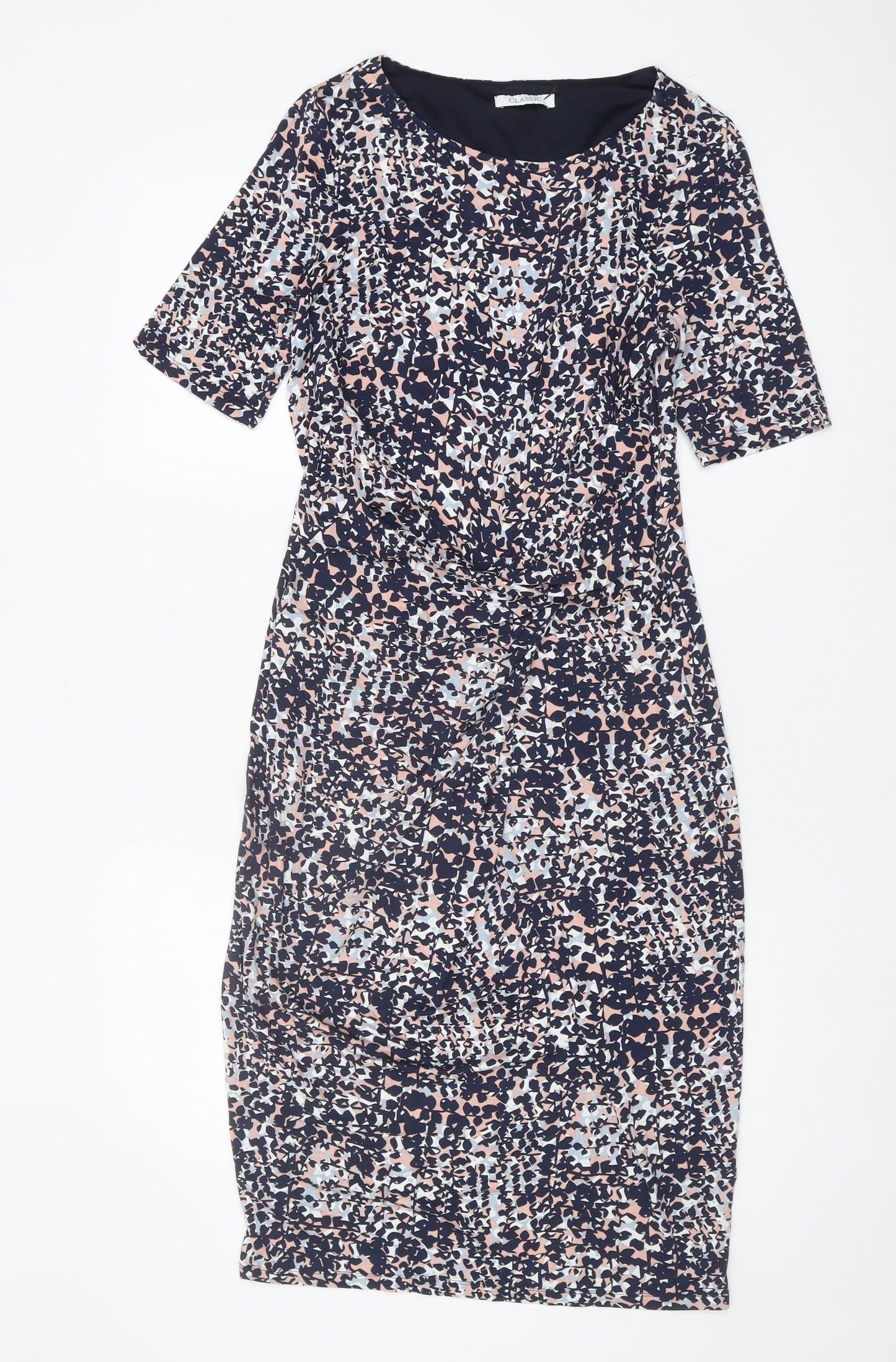 Marks and Spencer Women's Multicoloured Sheath Dress - Size 10