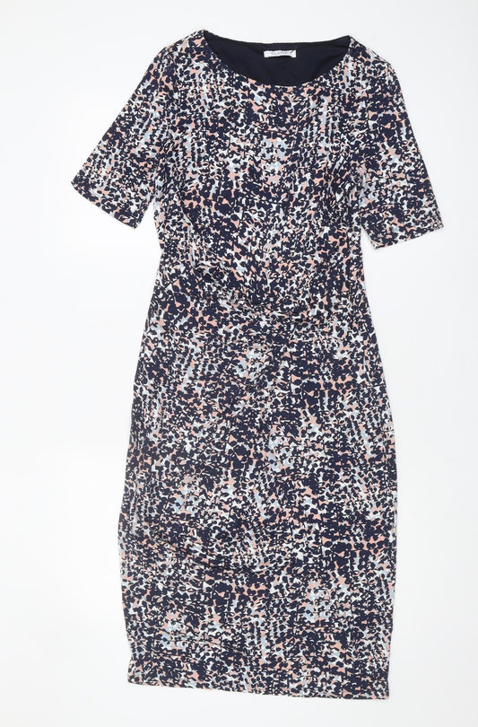 Marks and Spencer Women's Multicoloured Sheath Dress - Size 10