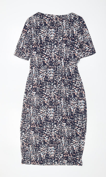 Marks and Spencer Women's Multicoloured Sheath Dress - Size 10
