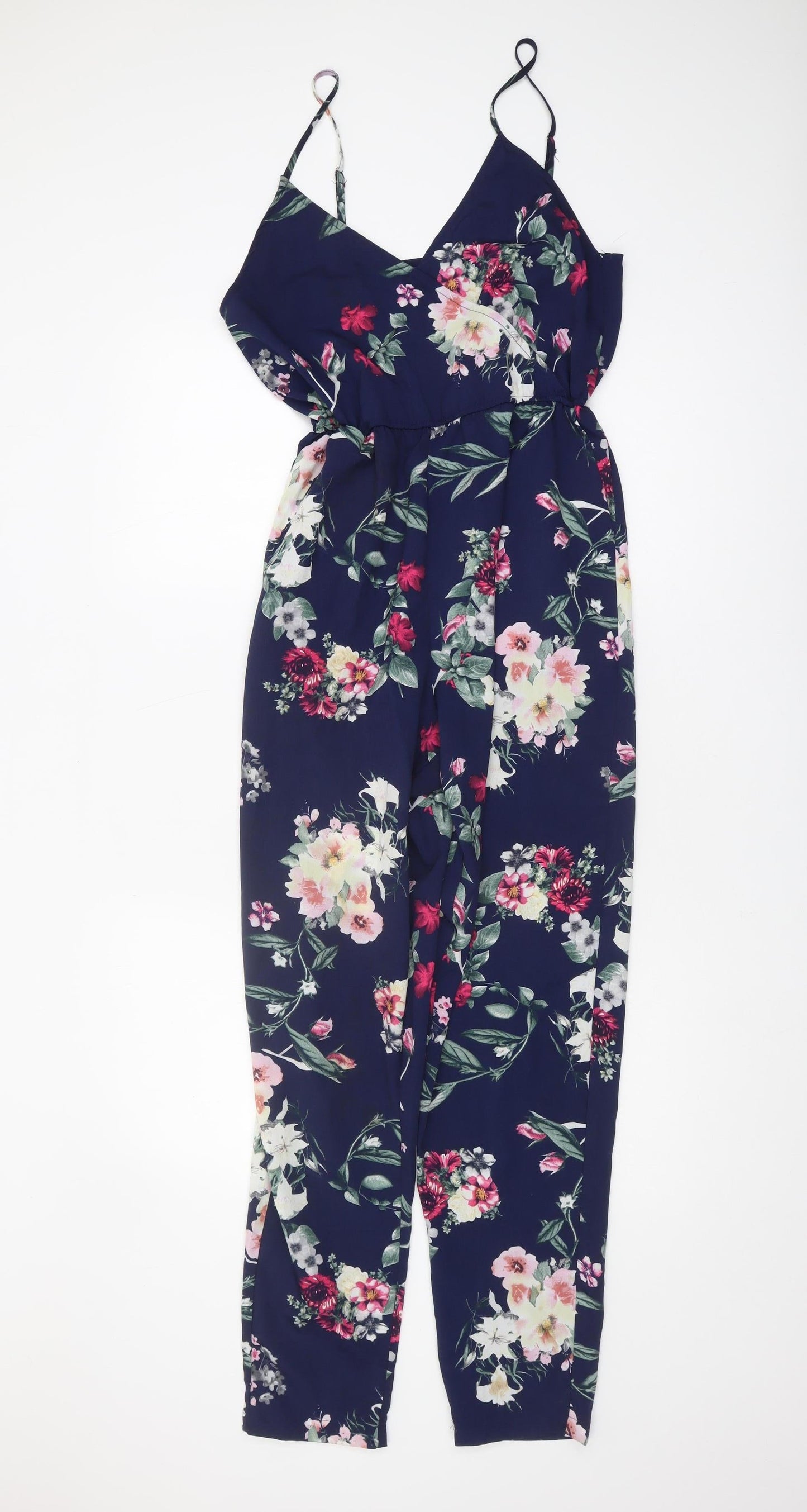 PrettyLittleThing Women's Floral Jumpsuit Size 10