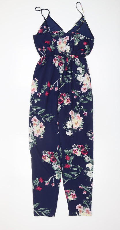 PrettyLittleThing Women's Floral Jumpsuit Size 10