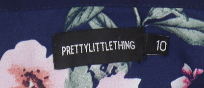 PrettyLittleThing Women's Floral Jumpsuit Size 10