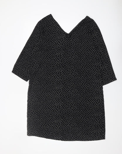 Jacqueline de Yong Women's Black Polka Dot Dress