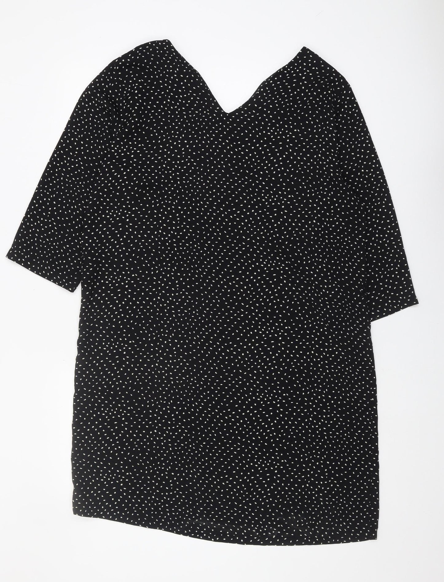 Jacqueline de Yong Women's Black Polka Dot Dress