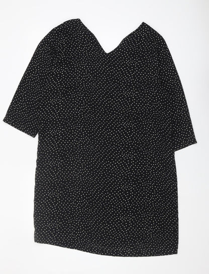 Jacqueline de Yong Women's Black Polka Dot Dress