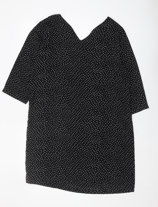 Jacqueline de Yong Women's Black Polka Dot Dress