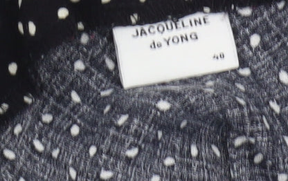 Jacqueline de Yong Women's Black Polka Dot Dress