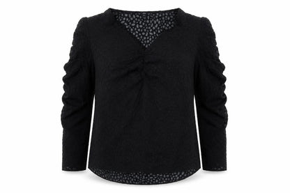 Womens UK Size 18 River Island Black  Blouse