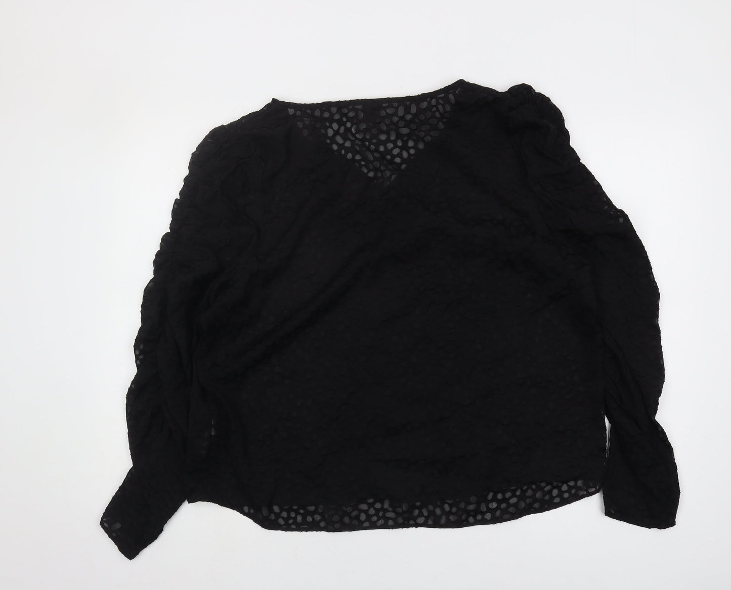 Womens UK Size 18 River Island Black  Blouse