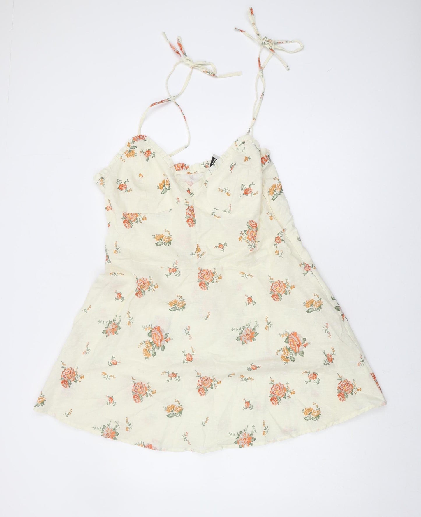 Oasis Women’s Multicoloured Floral Fit & Flare Dress - Size 16