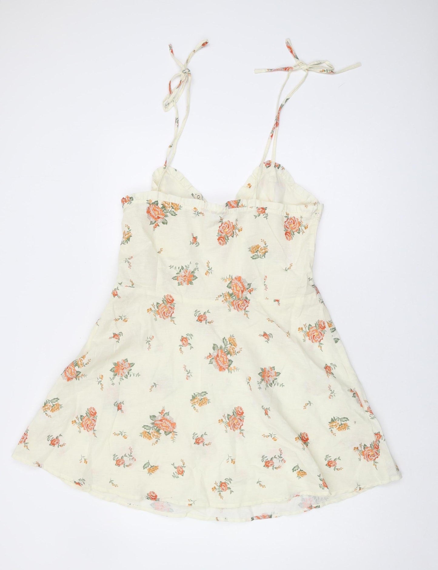 Oasis Women’s Multicoloured Floral Fit & Flare Dress - Size 16