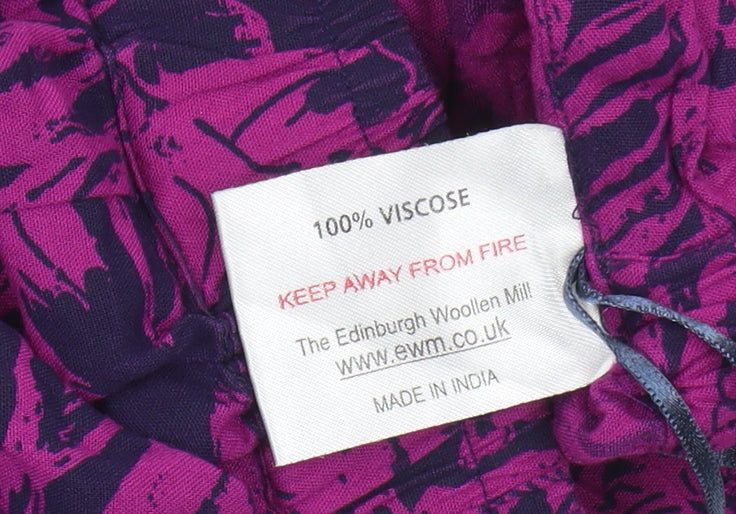 ISLE Collection Women's Multicoloured Cropped Trousers, Size 22