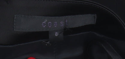 Coast Women’s Black Pencil Skirt Size 8, Formal, Zip