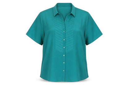 Womens UK Size 20 BHS Green  Button-Up