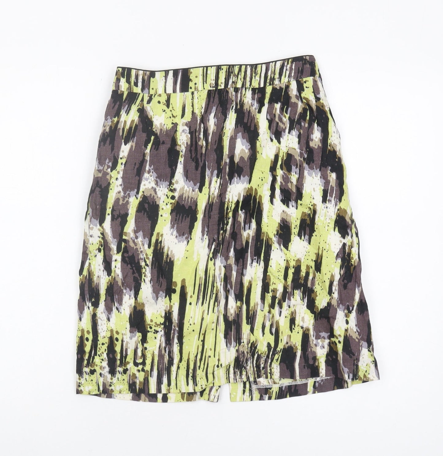 Marks and Spencer Women's Multicoloured Animal Print Skirt, Size 12